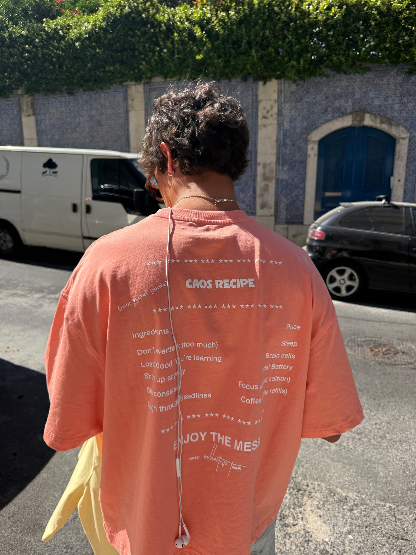 CAOS RECIPE TEE