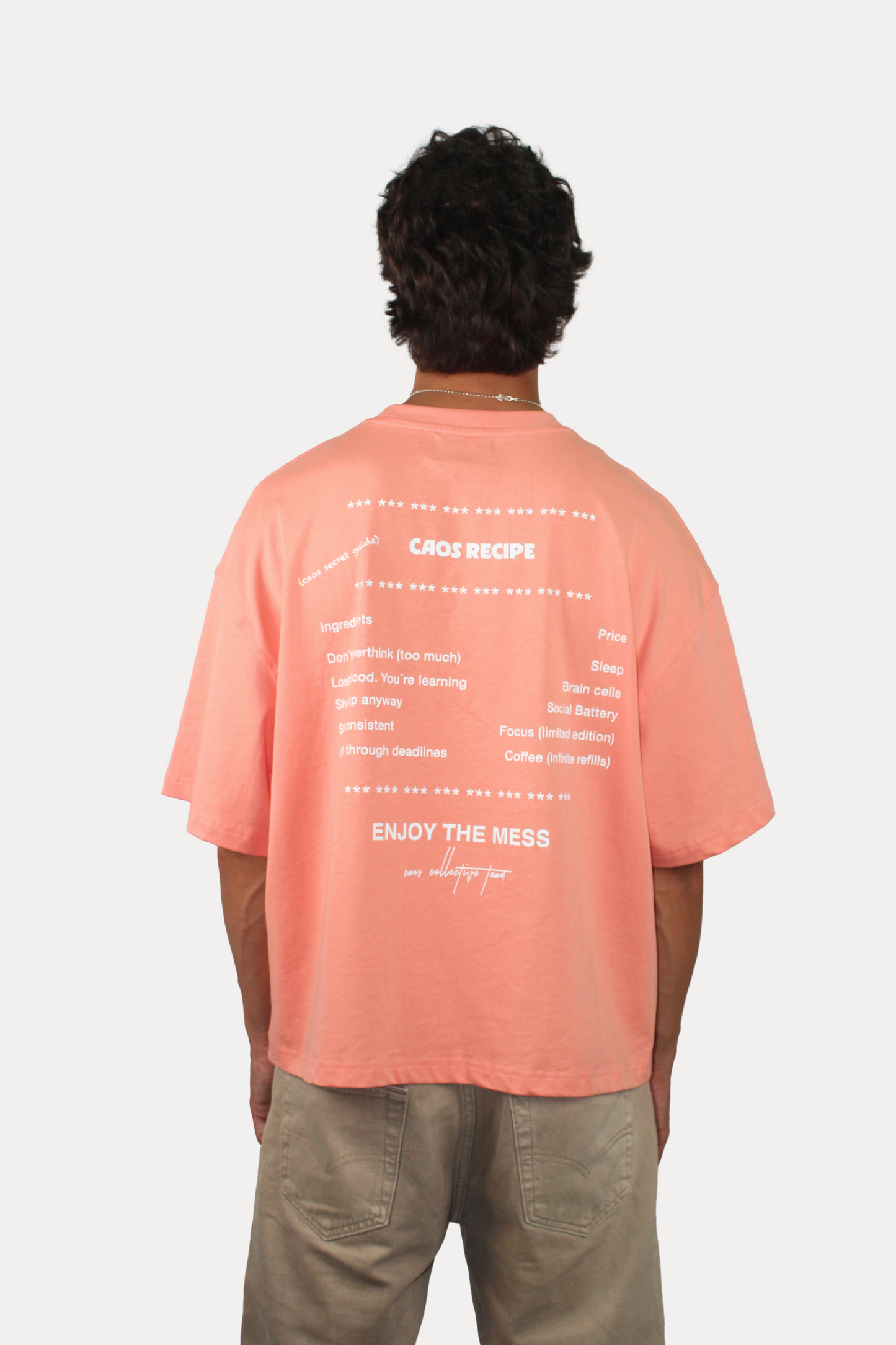 CAOS RECIPE TEE